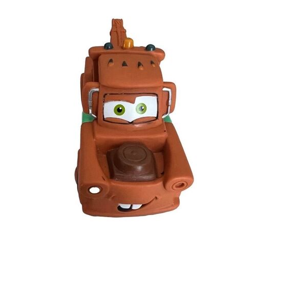 Disney Pixar Cars Tow Mater Toy Orange Green - Picture 1 of 5